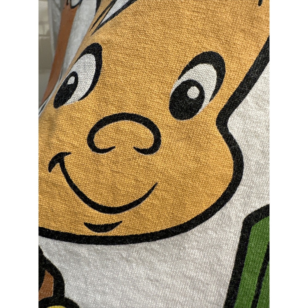 Vintage 1993 Flintstones Shirt Bamm Bamm Pebbles AOP Mens XL Tultex - Picture 11 of 12
